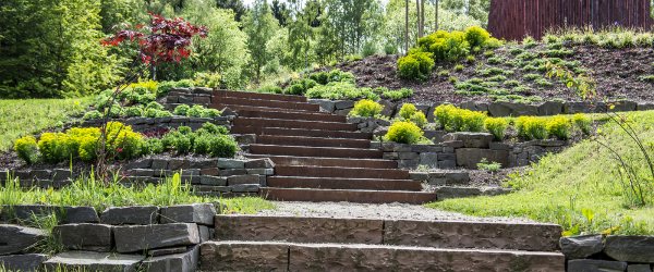 jardin en paliers