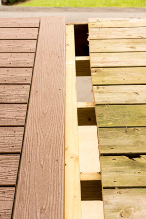 terrasse bois composite