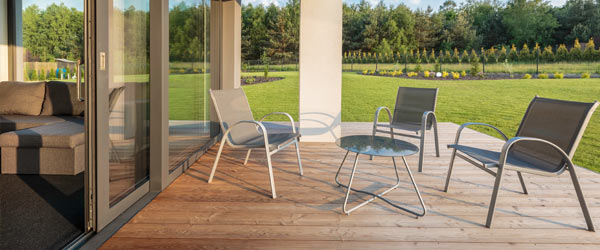 terrasse en bois jardin